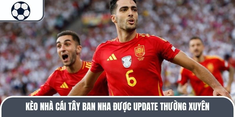 Kèo nhà cái Tây Ban Nha được update thường xuyên